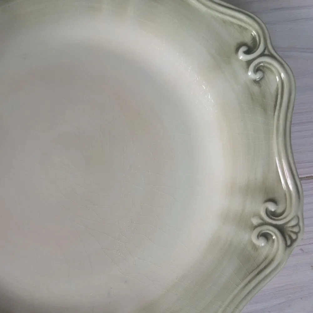 Lenox Dinner Plate Green Colore Verde VERDE 9” Italy